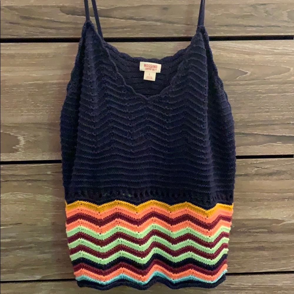 Knit tank top